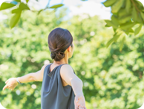 あなたのストレス度は10％ ストレスほぼなし